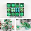 1 Box 30/60mm Weihnachtskugel-Ornamente Funkelnde Weihnachtsbaum-Anhänger Dekorative Hängende Weihnachtskugeln Kugeln