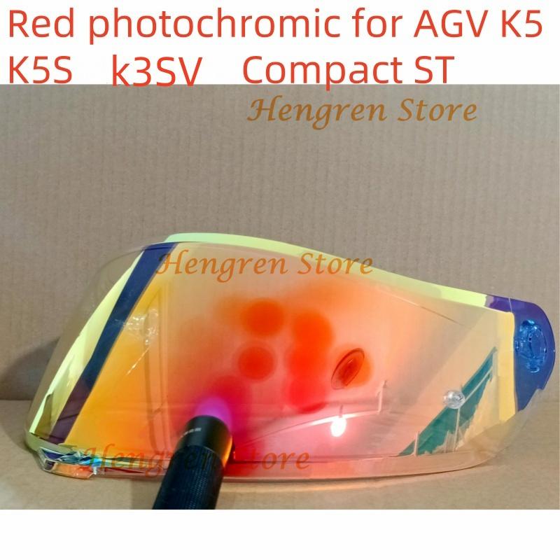 Helmet Visor for AGV K5 K5S K3SV K1 K1S Compact ST Motorcycle Helmet Lens Wind Shield Sunscreen Visera Parts Motocross RacingSpeed Sensors 6