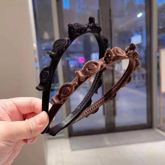 3 stk Flettet Hårbånd med 8 Klemmer Hver Fler-tann Lagdelt Design Hårbøyle Kvinner Jenter Enkel Styling Hårtilbehør