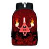Mochila de Desenho Gravity Falls Com Design Durável e Grande Capacidade Para Estudantes