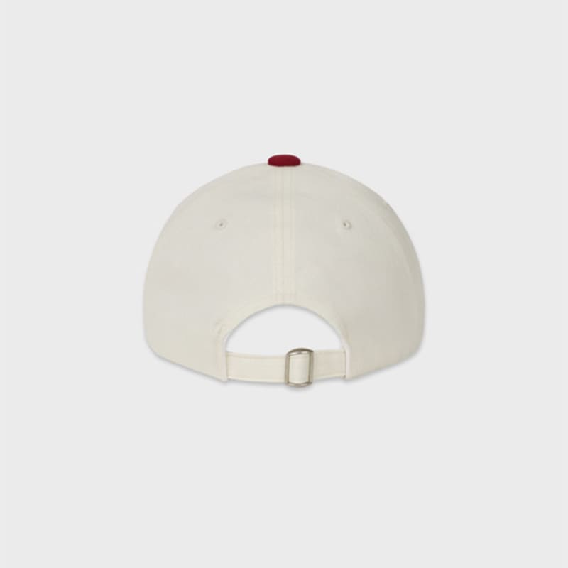 Sunlit CHALLENGE LOGO BALL CAP (WHITE/red)