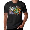 Mega Man and all of his enemies T-Shirt kawaii clothes summer tops black t shirt t shirts for pack