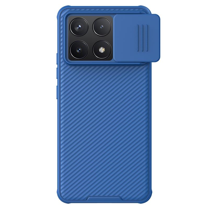 For Xiaomi Poco F6 Pro / F6 5G Case Nillkin CamShield Slim Slide Camera Cases Privacy Lens 360 Protection Cover