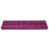 Step Mats 30 pcs. 65 x 21 x 4 cm Purple Rectangular Edge