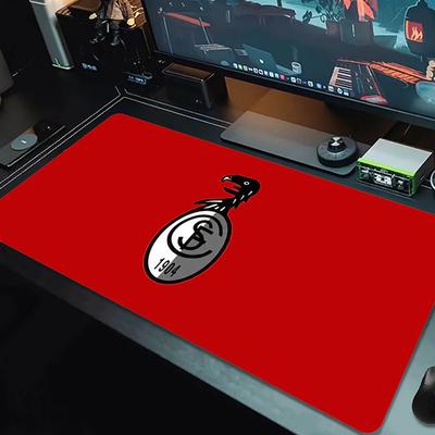 SC Freiburg Mouse Pad Large Gaming Table Cushion Non-slip Laptop Tablet Big Mousepad XXL Mat Mini PC Playmat With Lock Edge_xia
