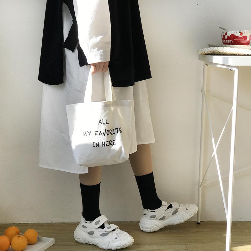 

Универсальная холщовая сумка-тоут, студенческая сумка для бэнто, экологичная сумка для покупок