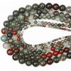 Natural African Bloodstone Round Beads for DIY Jewelry and Accessories (Bracelets & Necklaces)