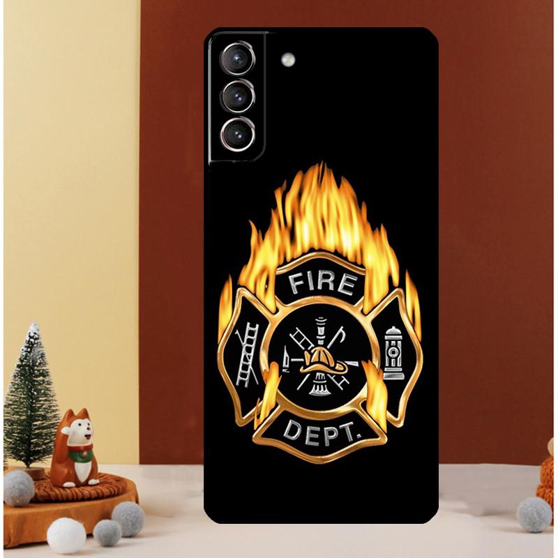 

Firefighter Heroes Fireman Case For Samsung Galaxy S25 S26 Ultra S20 S21 S22 S23 S24 Ultra S10 Plus S25 FE Cover Funda Galaxy S25