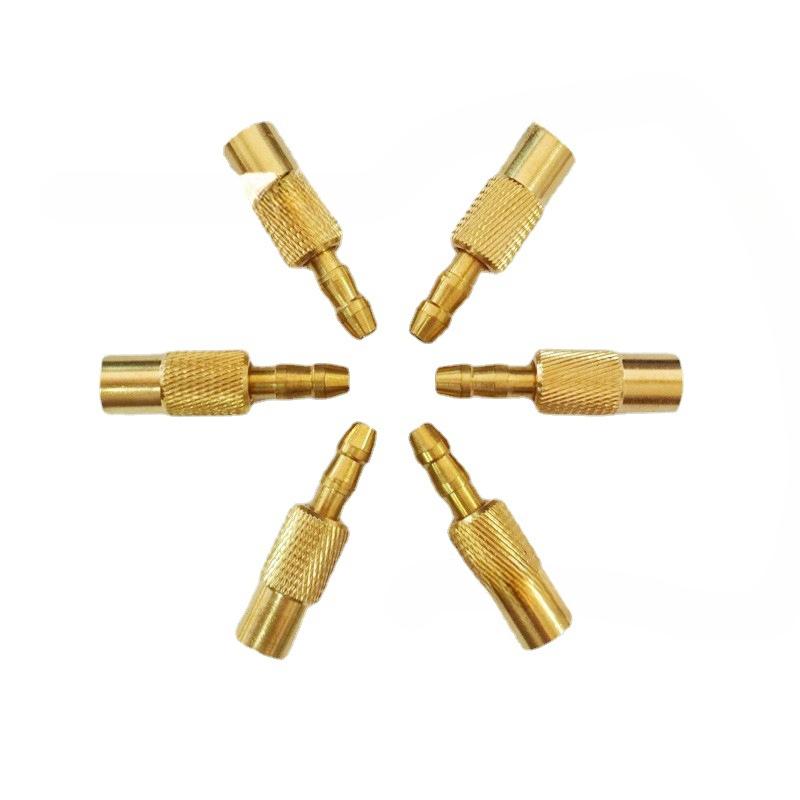 Metal Inflation Nozzle Inflation Tube Joint Air Pump Automotive Inflation Accessories