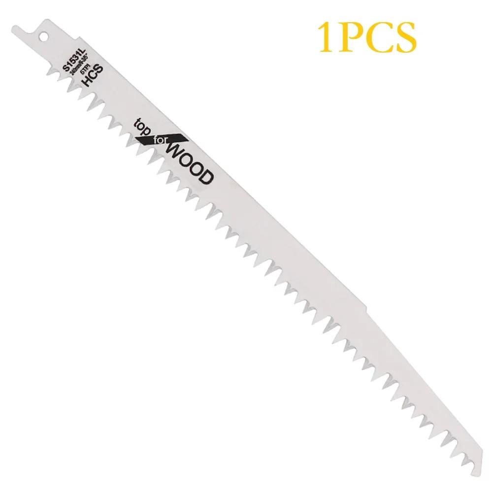 5/1pcs 240mm Reciprocating Saw Blades BI-Metal Saw Handsaw Electric Cutting Wood Pruning Multi Saw Blade