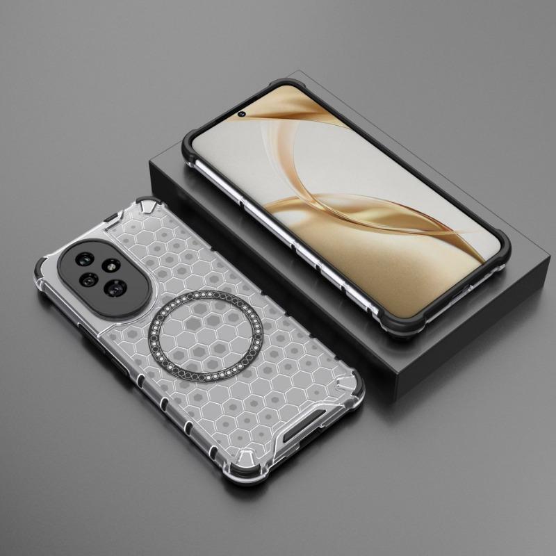 

Чехол для Magsafe Magnetic Full Cover для Honor 200 Pro 200 Lite, ударопрочный прозрачный защитный чехол TPU +PC для Honor200 Pro 200lite honor 200pro прозрачный