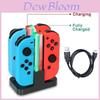 Colorful Switch Charging Dock For Joycon Controllers With Four Ports And Stylish Design