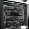 For 05-09 Ford Mustang Carbon Fiber Dash Console Radio Control Panel Cover Trim