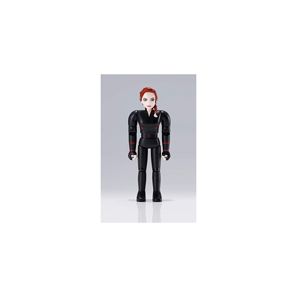 TAMASHII NATIONS Avengers Black Widow Action Figure 100mm Diecast ABS Painted Articulated Collectible