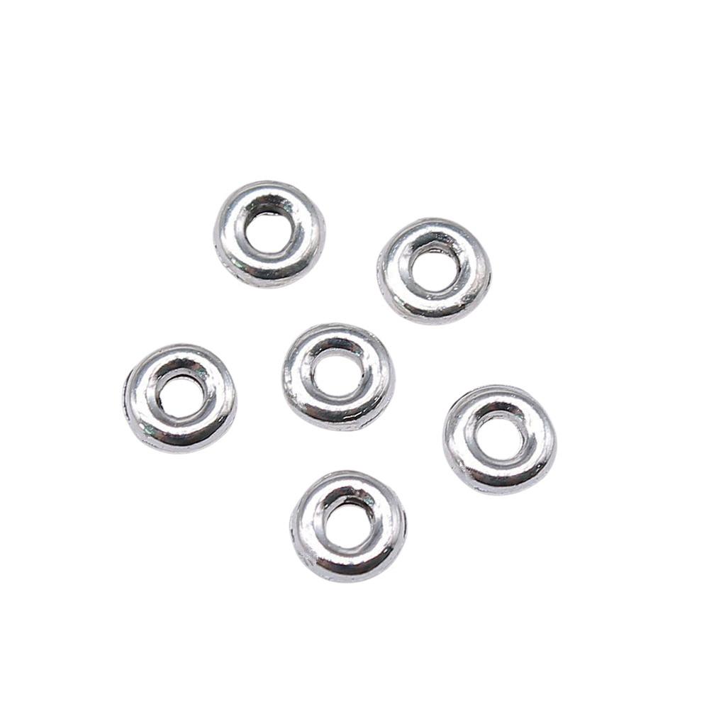 Caps Beaded Edge Spacer Beads Antique Style For DIY Jewelry Projects