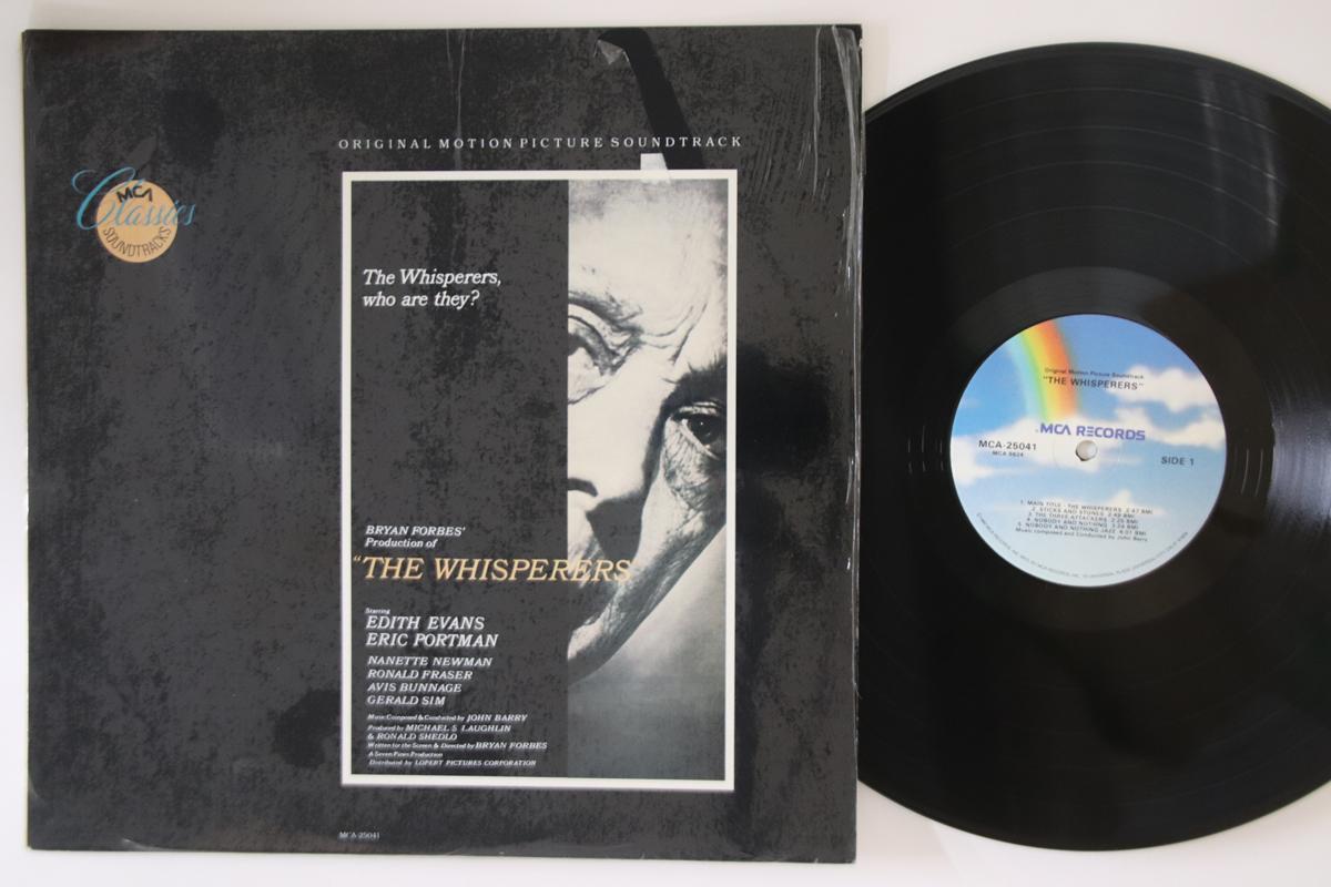 

LP Record OST, JOHN BARRY - Whisperers MCA25041 MCA US Soundtracks & Musicals Used