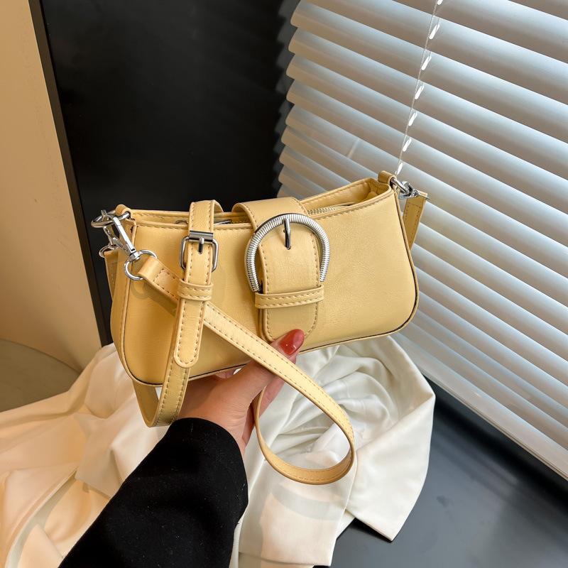Popular bags women's new trendy niche shoulder underarm bag versatile messenger small square bag
