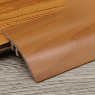 Wood Grain Design Transition Strips Flexible Self-Adhesive Floor Edges Cover Cuttable Wear-resistant Reduction Threshold