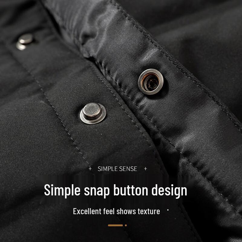XueZhongFei Men's V-Neck Down Vest