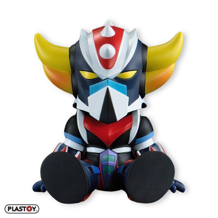 Sparschwein - PLASTOY - Goldorak Chibi Sitzend - Kunststoff - 15 cm