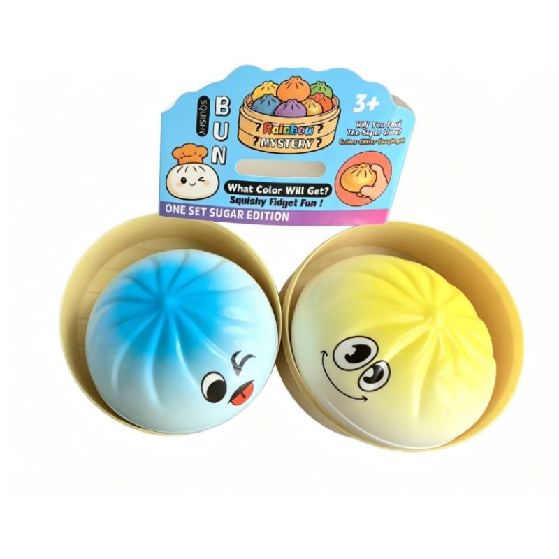 Decompression, Pinch Xiaolongbao, Char Siu Bao, Expression Pu Slow Rebound, Toy Decompression, Cute Pinch Music