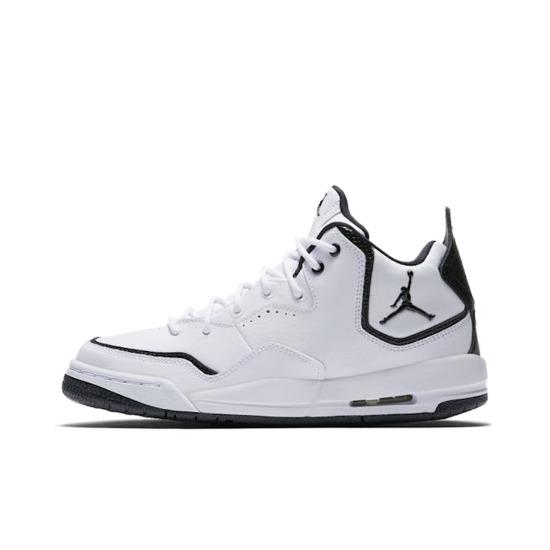 Tênis Infantil Air Jordan Courtside 23 GS Branco Preto AR1002-100
