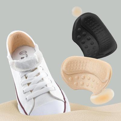 Damen-Einlegesohlen für Schuhe, hohe Fersenpolster, Größe anpassen, selbstklebende Fersenpolster, Liner, Griffe, Schutzaufkleber, Schmerzlinderung, Fußpflege-Einlage