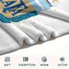 Custom Name Argentina Football Association Flannel Blanket, High Quality Comfortable for All Seasons, Home Decor, Warmth and Comfort