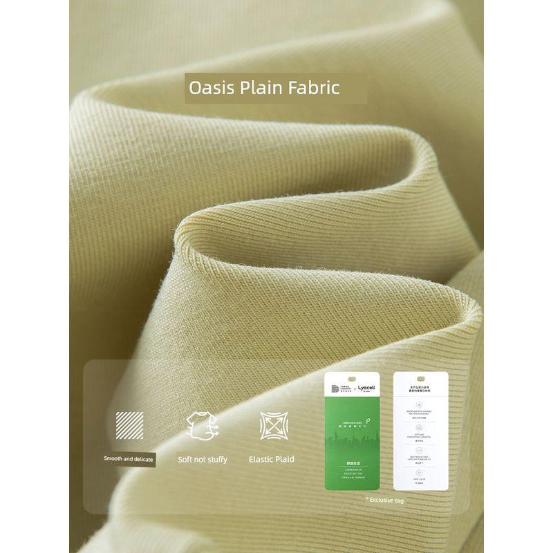 Single Beam Plus size women clothing [Wind and Lotus Swing] Princess Line Split Arc Pleated Slimming T-shirt Shoulder Top