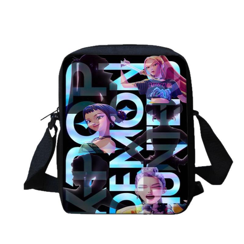 Anime Witch Hunter Group Men'S And Women'S Backpacks, Elementary School Students' Backpacks, Large-Capacity Printed Casual Backpacks