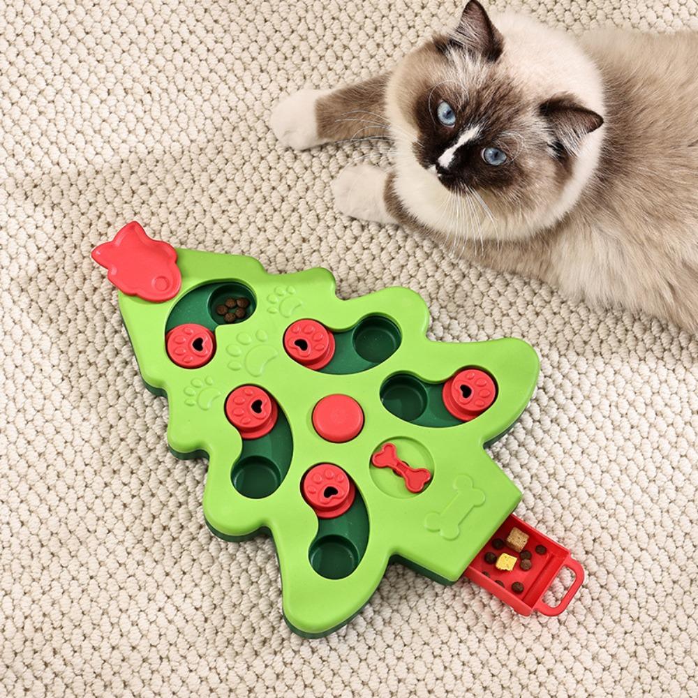 Plastic Dog Enrichment Toys Multicolor Pet Puzzles Creative Puppy Toys Dogs Cats