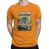 Route 66 Gasoline Unique TShirt Vintage 66 Route Casual T Shirt Summer Stuff For Men Women