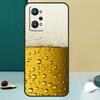A Glass of Beer Alcohol For Realme 11 10 12 13 14 Pro Plus GT 7 6 5 Pro GT 6T C67 C61 C53 C51 C21Y C25S C75 C55 Case