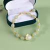 Imitation Hetian Yutu Fu Brand Bracelet Women's Design High-value Bracelet Girlfriend Gift