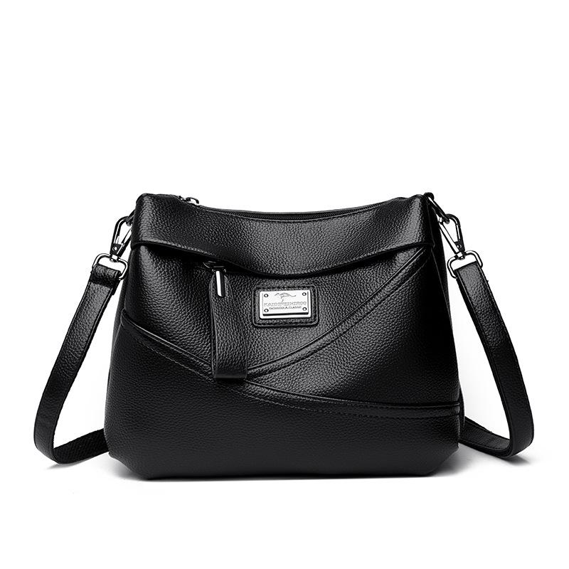 Módní crossbody taška Velkokapacitní taška přes jedno rameno pro matky a babičky Jednoduchá taška