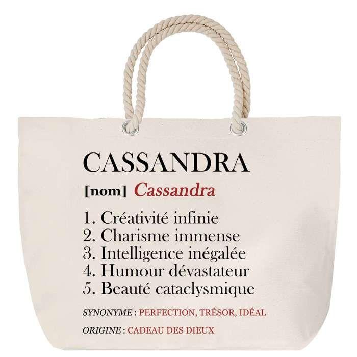 Sac de plage - PLANETEE - Cassandra - anse corde - grand format - personnalisé