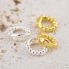 10pcs/20pcs Brass End Bead Tip Double Hole Connector Rings End Caps For Necklace Bracelet Keychain Jewelry Making Accessory