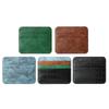 Slim Thin Mini ID Business Credit Card Holder PU Leather Men's Coin Money Card Wallet Case Male Small Cardholder Purse for Women