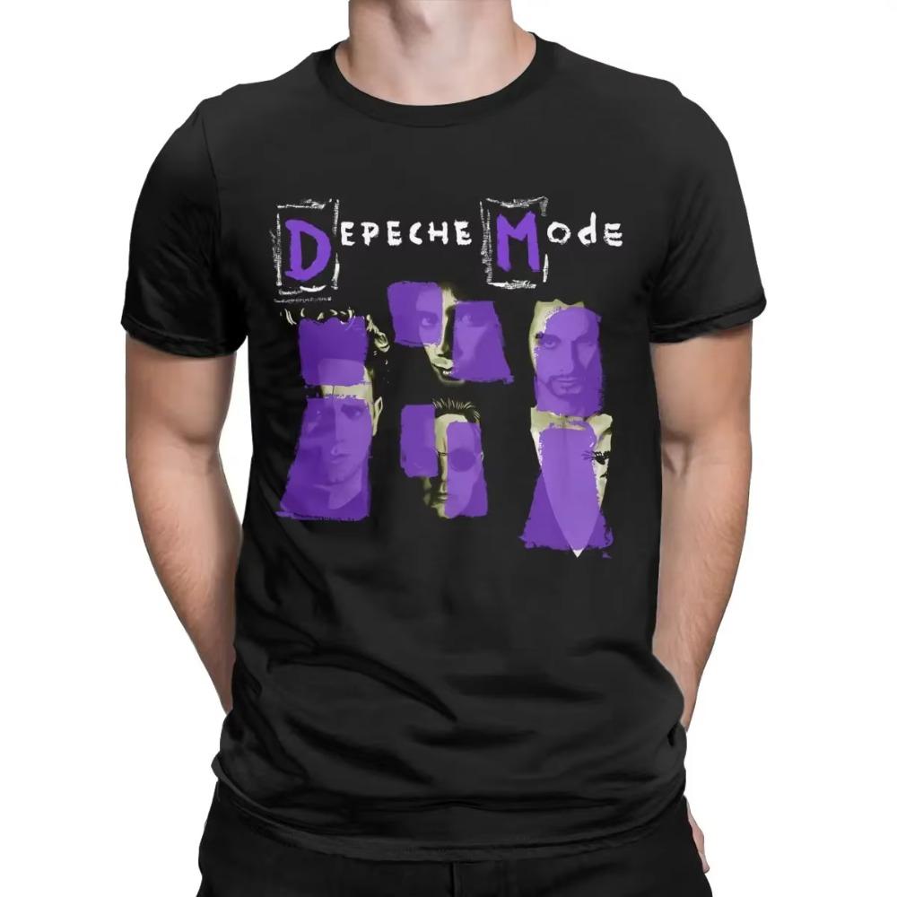 Depeches Cool Modes Men T Shirts Fashion Tee Shirt Short Sleeve O Neck T-Shirts 100% Cotton Gift Idea Clothes