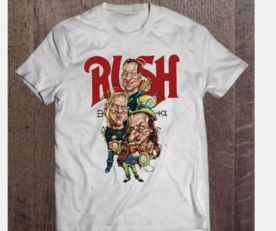 Nový! Trička kapely Rush 2024 Dárek Unisex S-5XL Unisex tričko