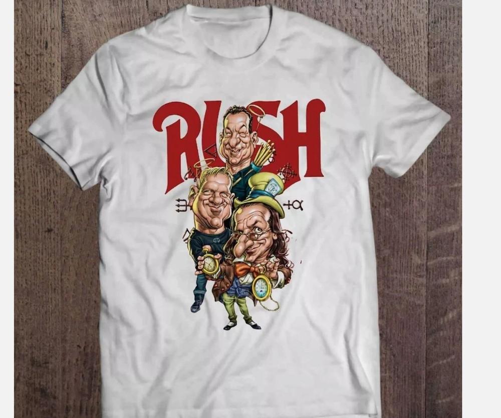 New! Rush Band T Shirts 2024 Gift Unisex S-5XL Unisex T-Shirt XXL