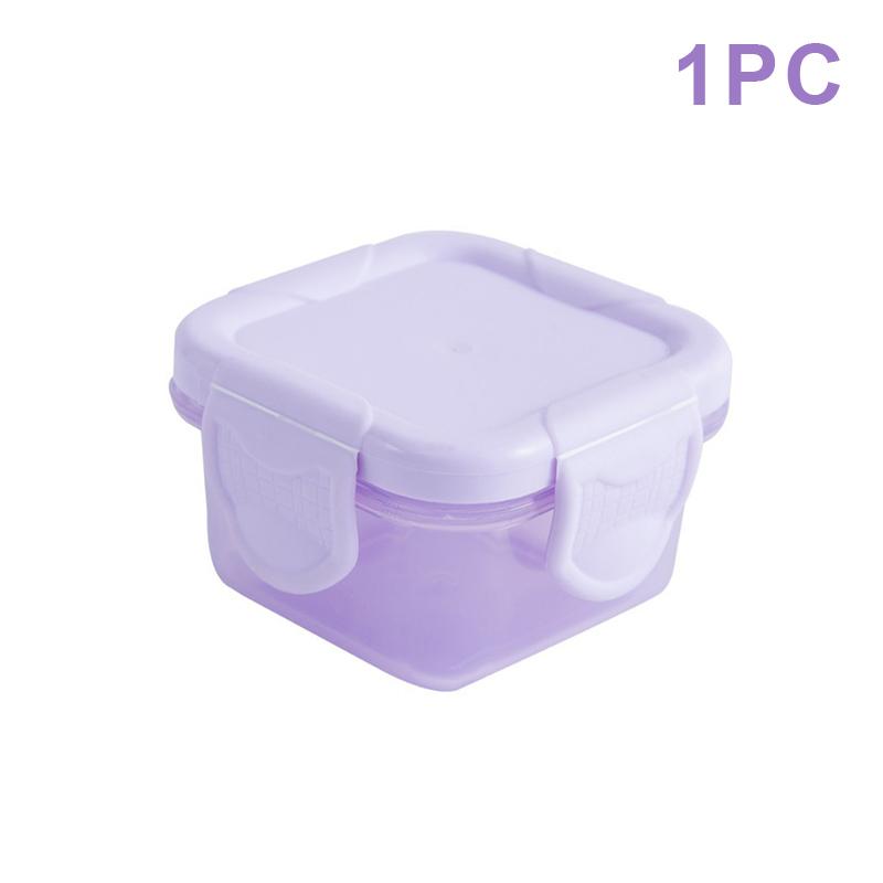 1/7Pcs Candy-Colored Mini Sealed Storage Box For Storing Hamster Snacks And Separating Condiments - Portable