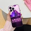 Armin van Buuren Handyhülle für iPhone 15 14 13 12 11 X XR XS 8 7 Pro Max Plus Mini Schwarze Weiche Handyhülle Funda