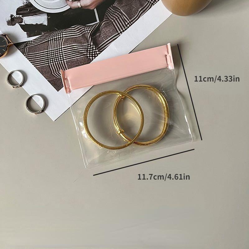 10pcs EVA Jewelry Storage Bag Earrings Nails Ring Jewelry Portable Storage Box Necklace Bag Anti Oxidation