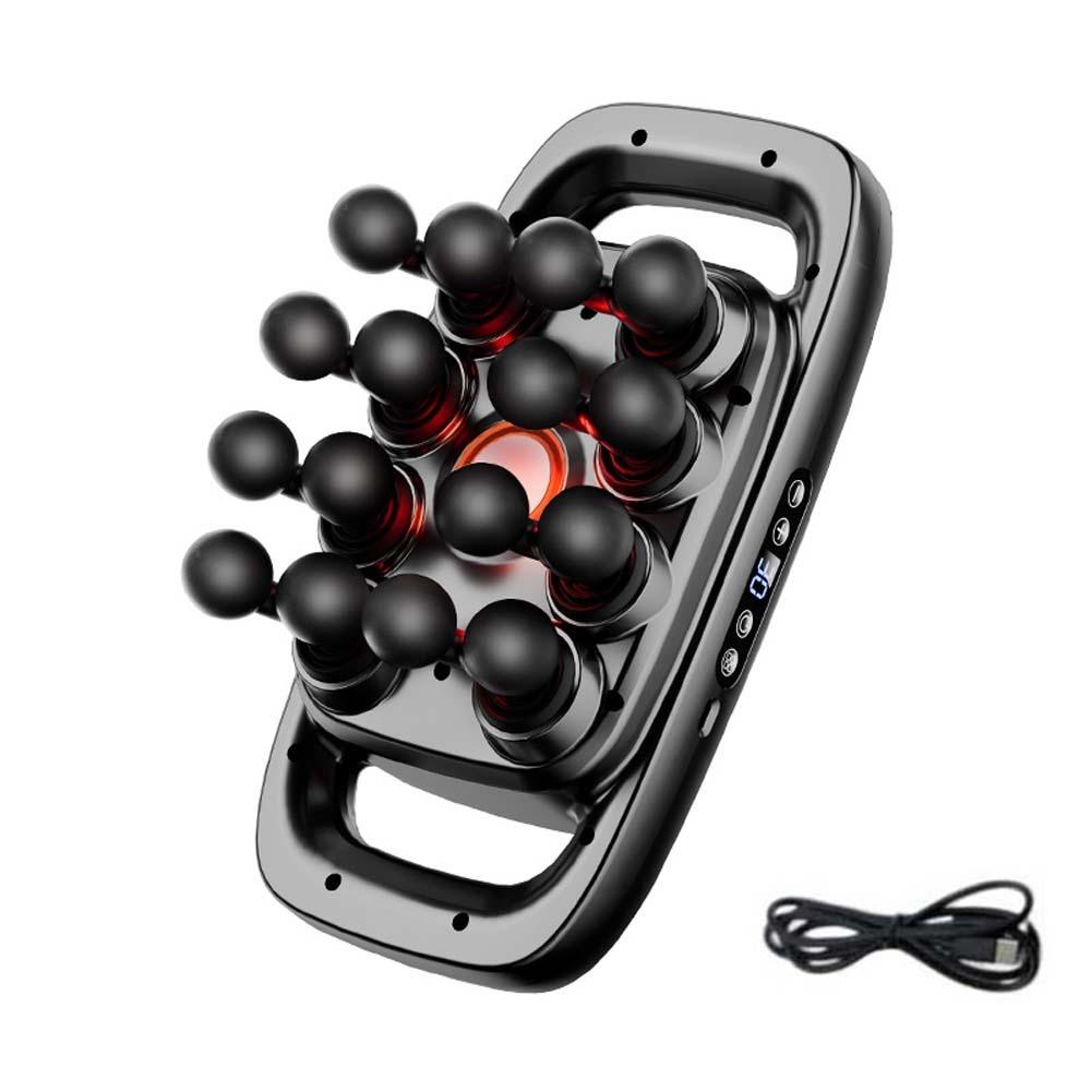 8/16/22-Head Fascia Massager High-Frequency Vibration Handheld Muscle Massage Machine Full Body
