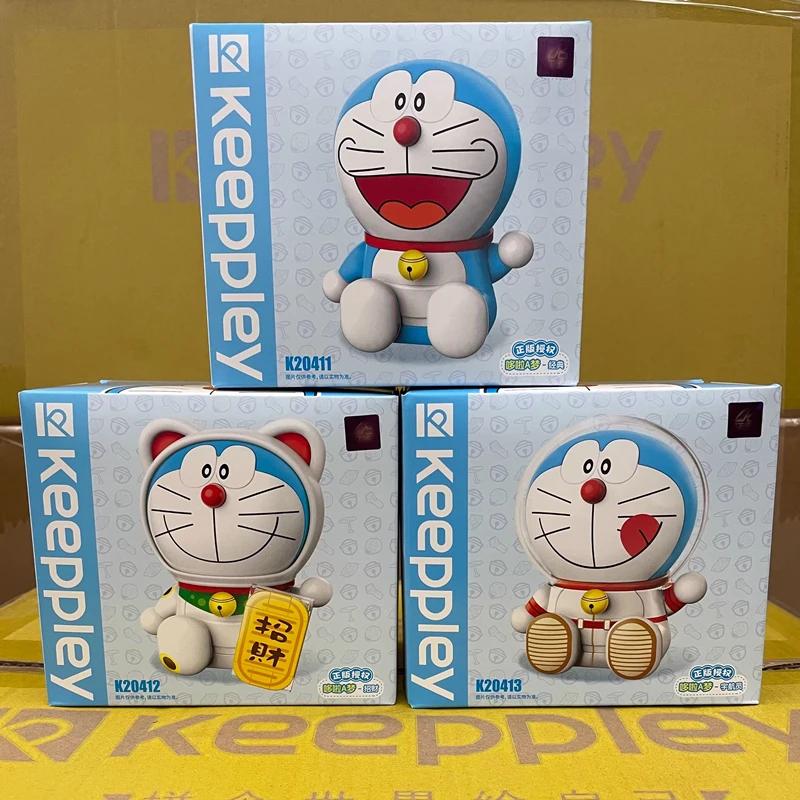 keeppley Doraemon building block model chubby series Nobita Nobi's friend assembled toy kawaii birthday gift anime peripheral