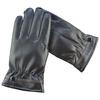 Men's Winter PU Leather Gloves, Velvet Warm Touch Screen, Black Cycling Motorcycle Imitation Leather Women's Gloves Manufacturer