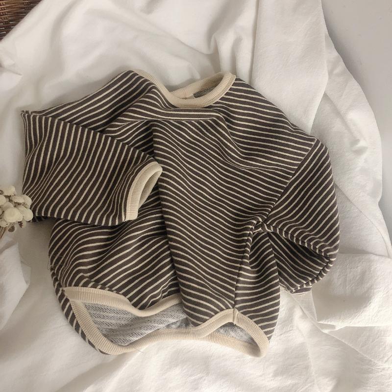 

Lawadka Cotton Children s Clothing Long Sleeve T-shirts Striped Baby Boy Girl Tops Casual Kids T-shirt Autumn Spring Tee 1-8T 140cm