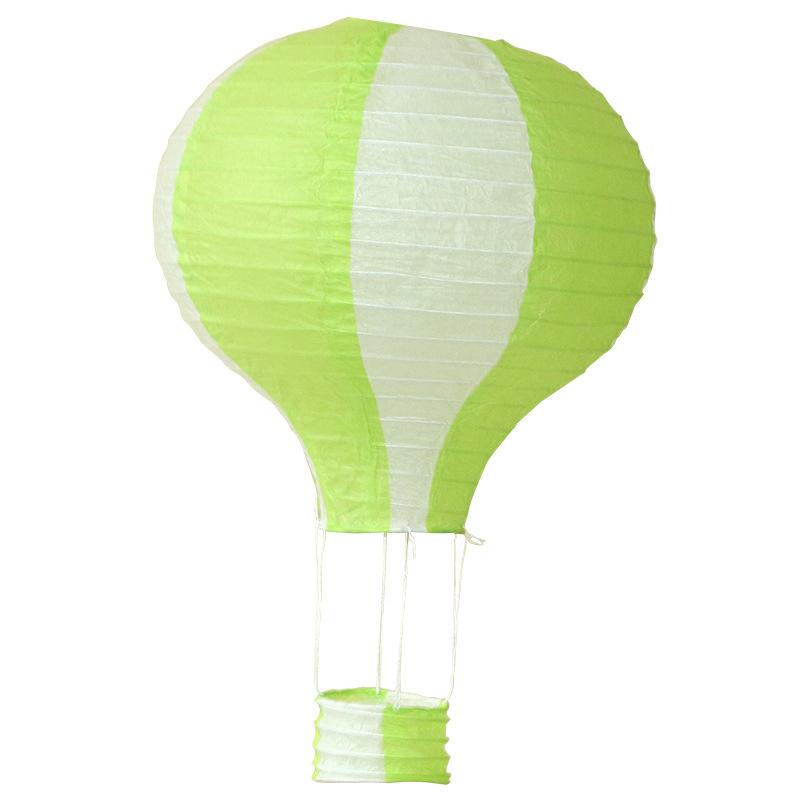 New 12inch Hot Air Balloon Paper Lantern Chinese Hanging Lantern Lamp Birthday Party Wedding Decor Lanterns Baby Showers