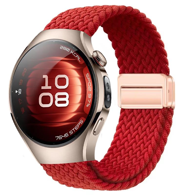 20mm 22mm Nylon Strap for Huawei Watch 5 GT5-4-3 46mm Magnetic Bracelet Wristband Samsung Galaxy Watch 7 6 5 4 40mm 44mm Correa